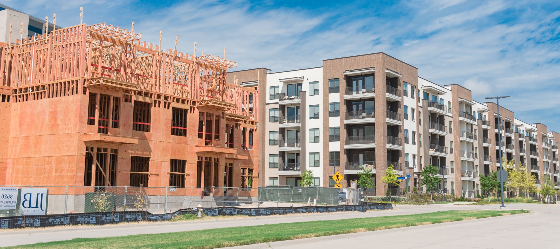  upscale neighborhood with completed and under construction condos near Connecticut