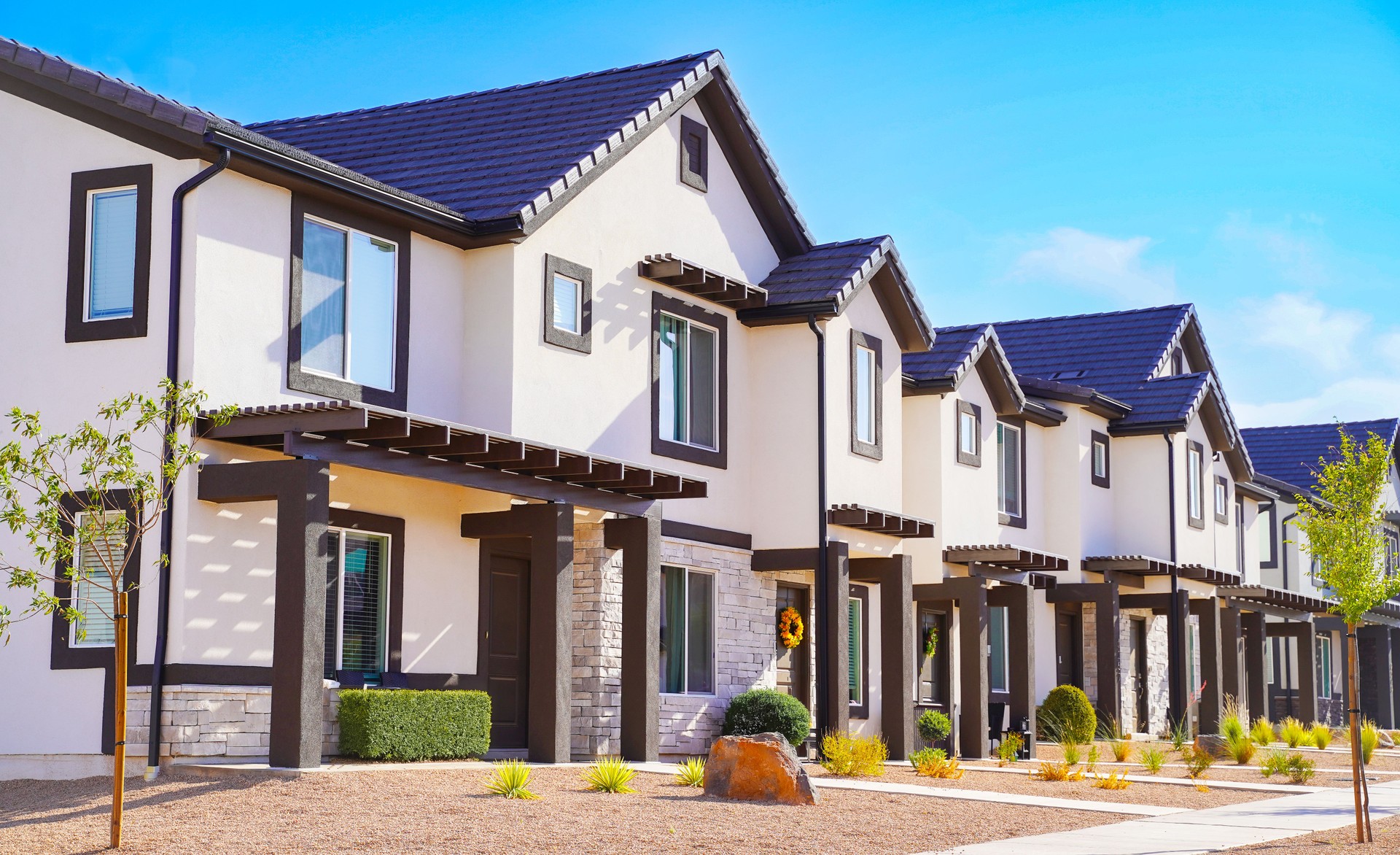 Row of Townhomes in Hartford, CT